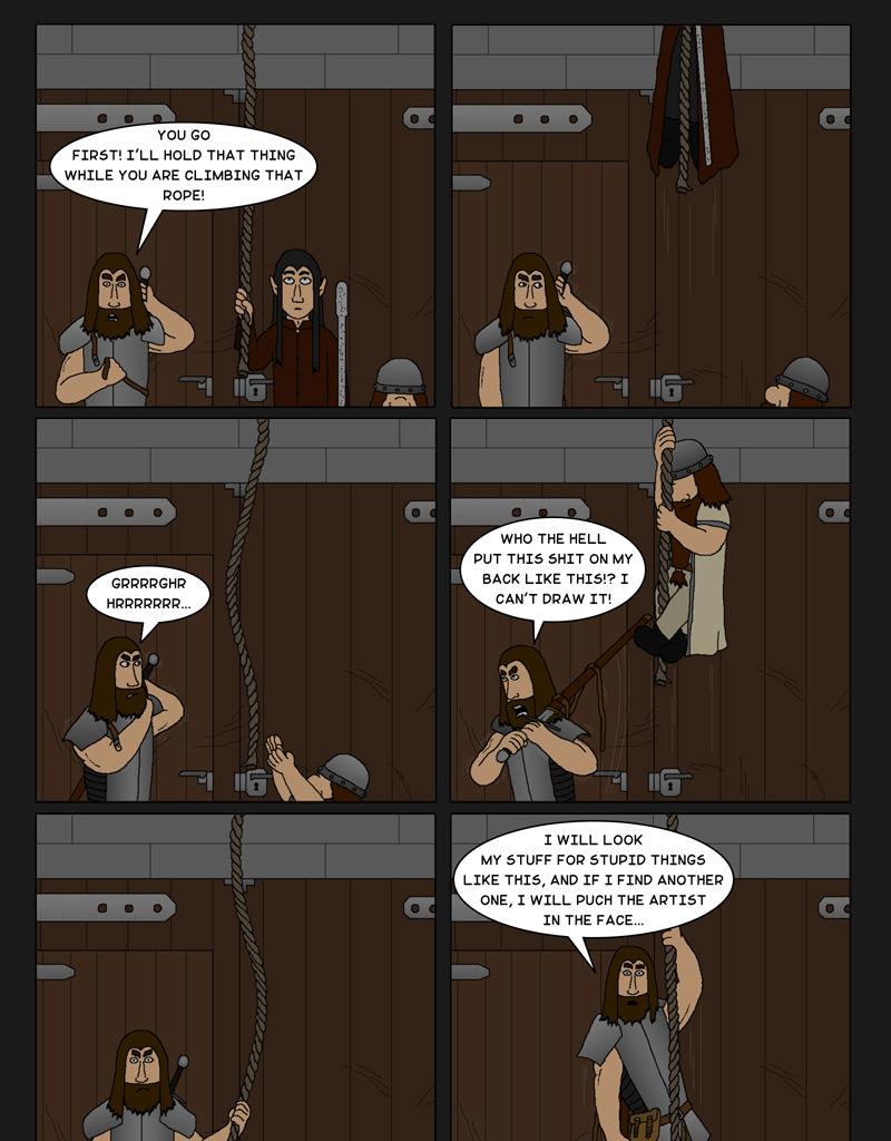 Tales From Somewhere - The Legend - Episode 39, Page 1: Bad drawing